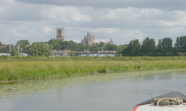 Ely Cathedral from River